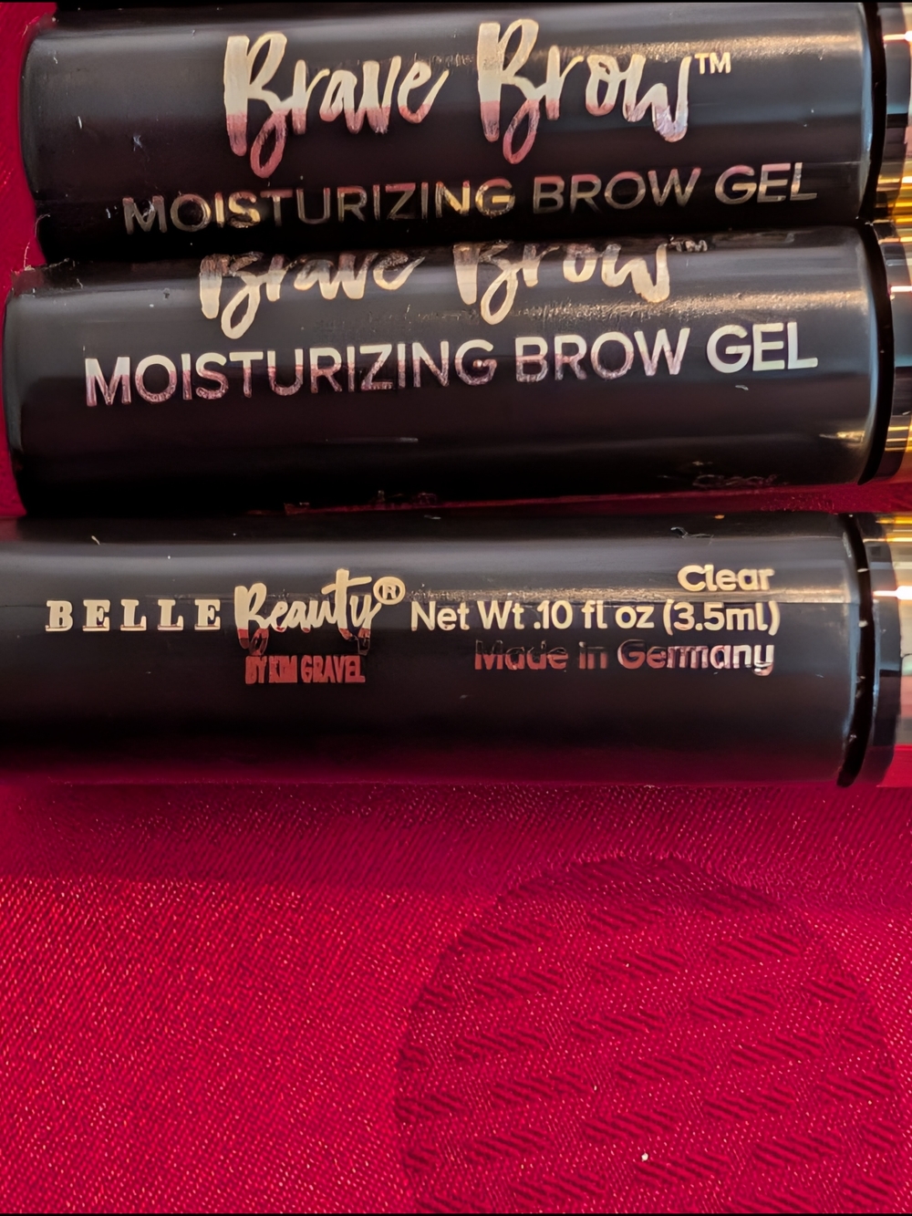 5 Belle Beauty Brave Brow Moisturizing Brow Gel Bundle In Clear 🆕 - Picture 3 of 3